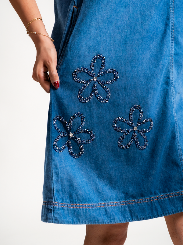 VESTIDO LIDIA - AZUL - Secondary