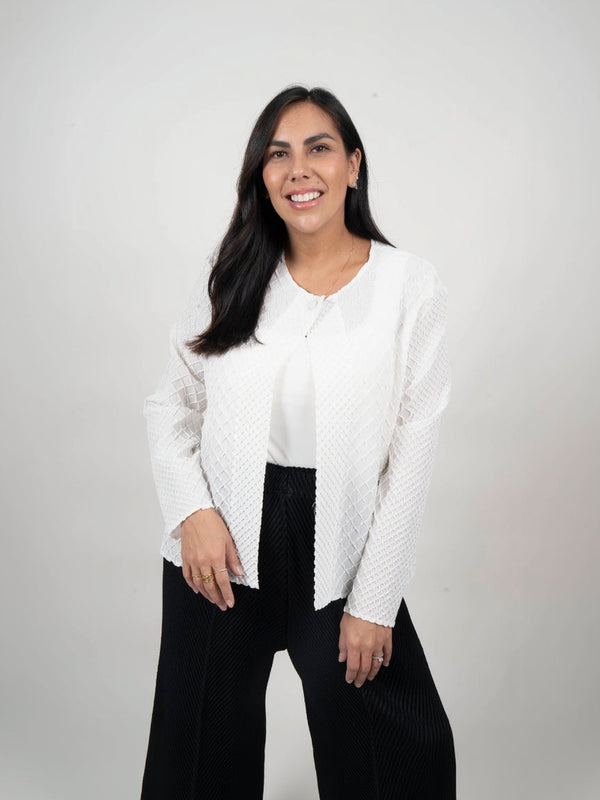 CHAQUETA NICOLE - BLANCO