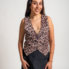 CHALECO KIRA - ANIMAL PRINT