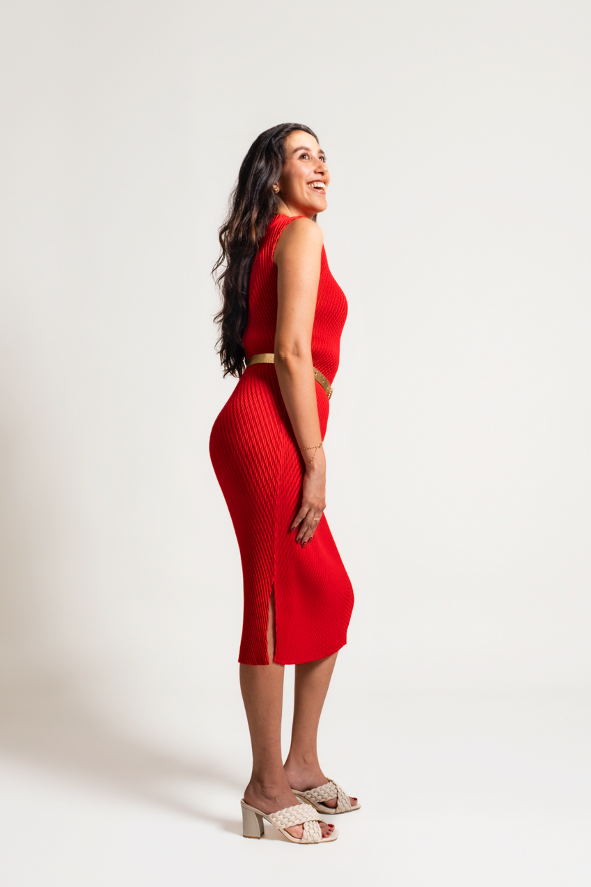 VESTIDO CHLOE - ROJO - Gallery 1