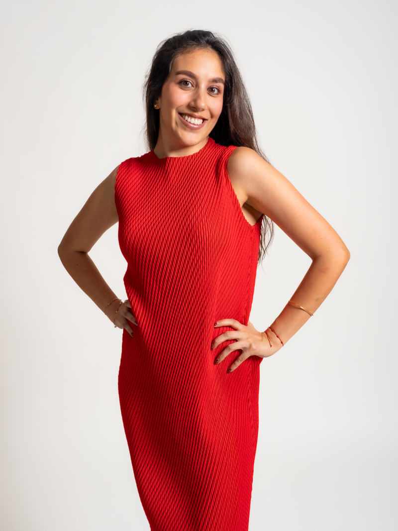 VESTIDO CHLOE - ROJO - Image 5