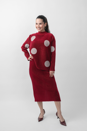 FALDA VERA - ROJO