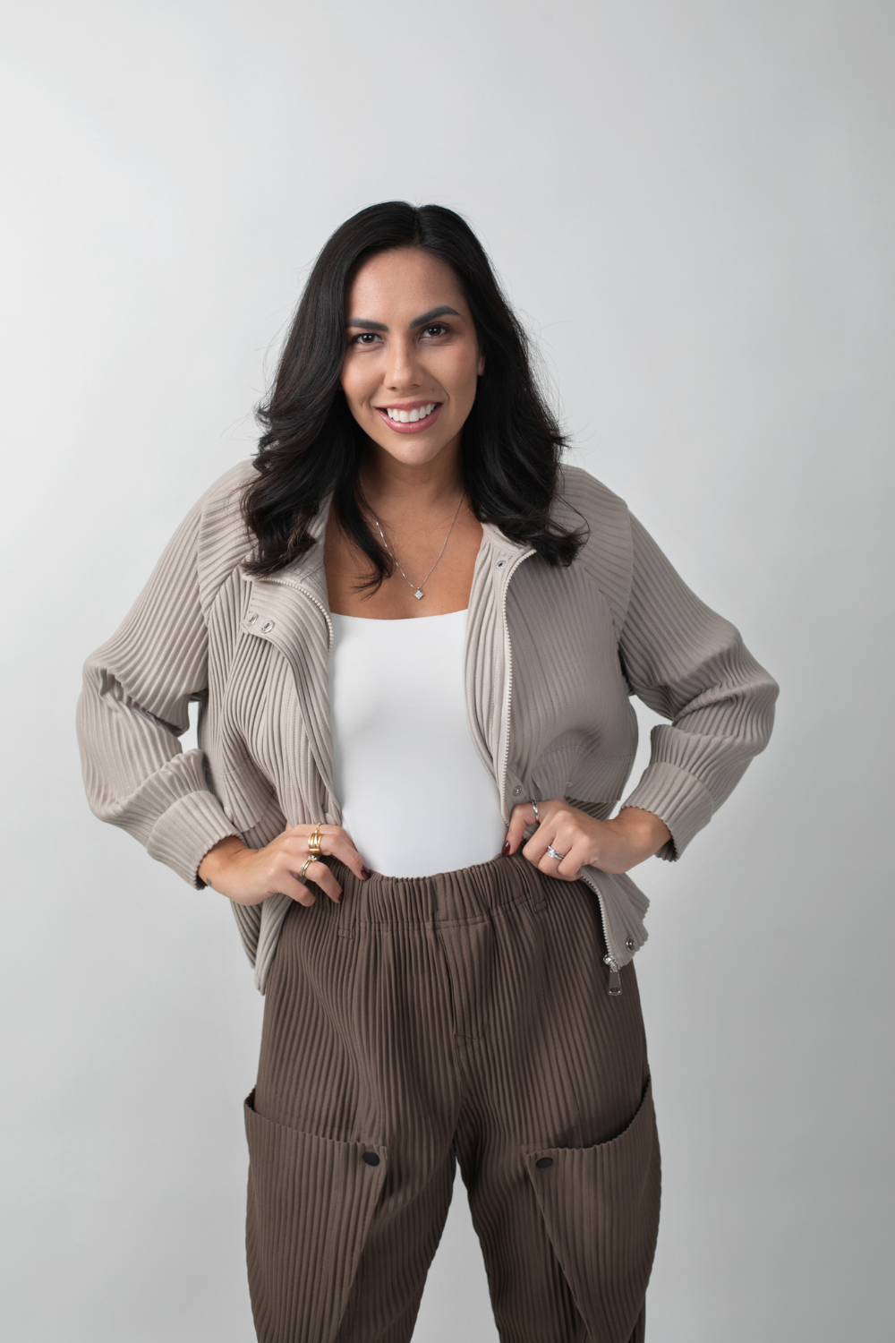 CASACA AURA - BEIGE - Gallery 4