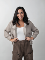 CASACA AURA - BEIGE - Thumbnail 4
