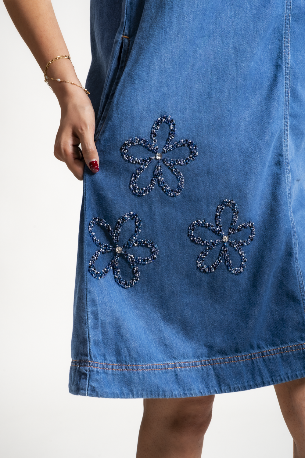 VESTIDO LIDIA - AZUL - Gallery 2