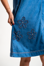 VESTIDO LIDIA - AZUL