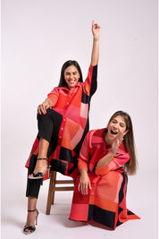 BLUSA LARGA RITUAL - ROSADO