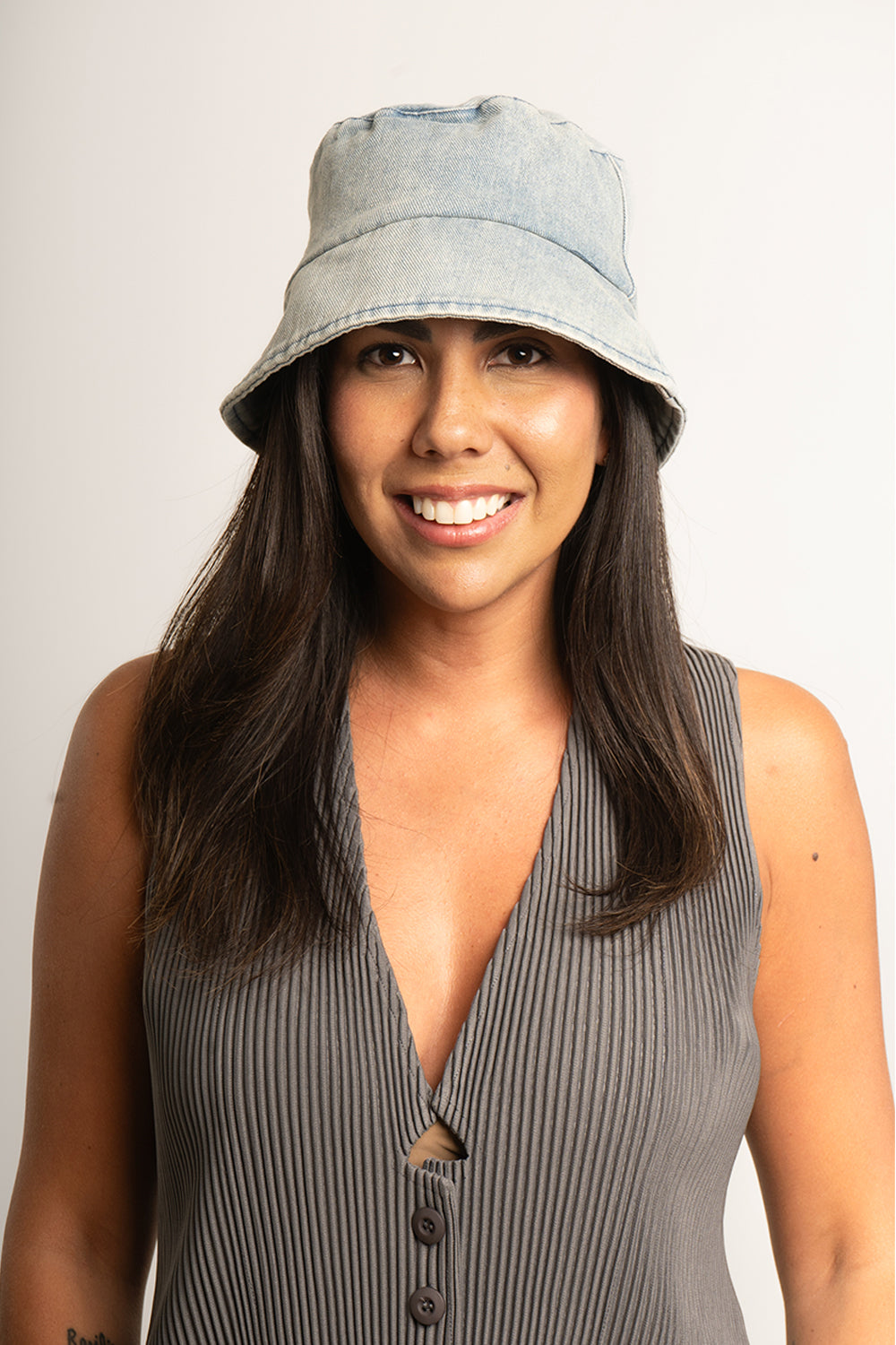 BUCKET HAT DENIM -  CELESTE - Gallery 1