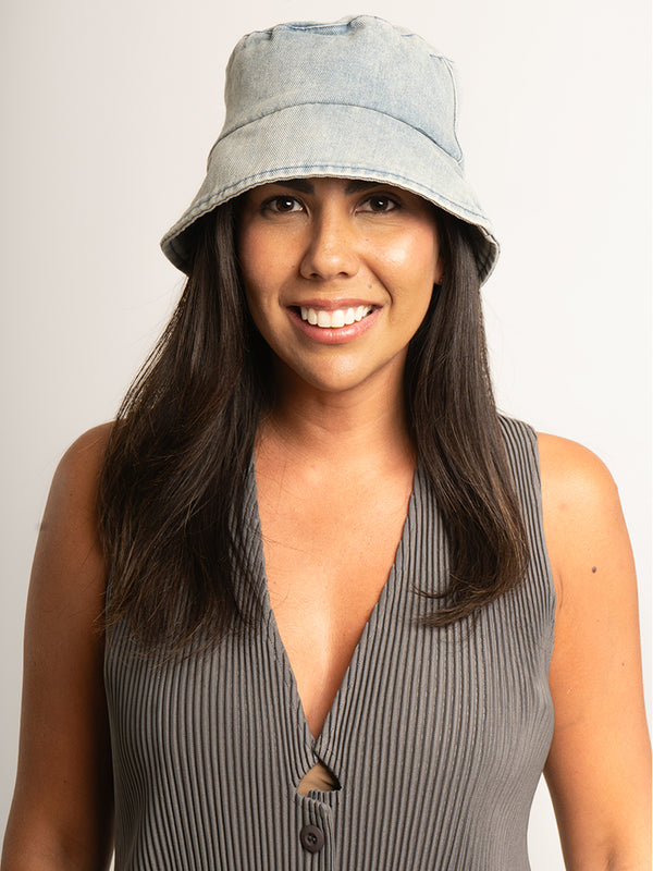 BUCKET HAT DENIM -  CELESTE