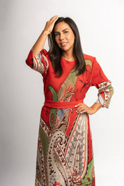 BLUSA LARGA ELENA - ROJA