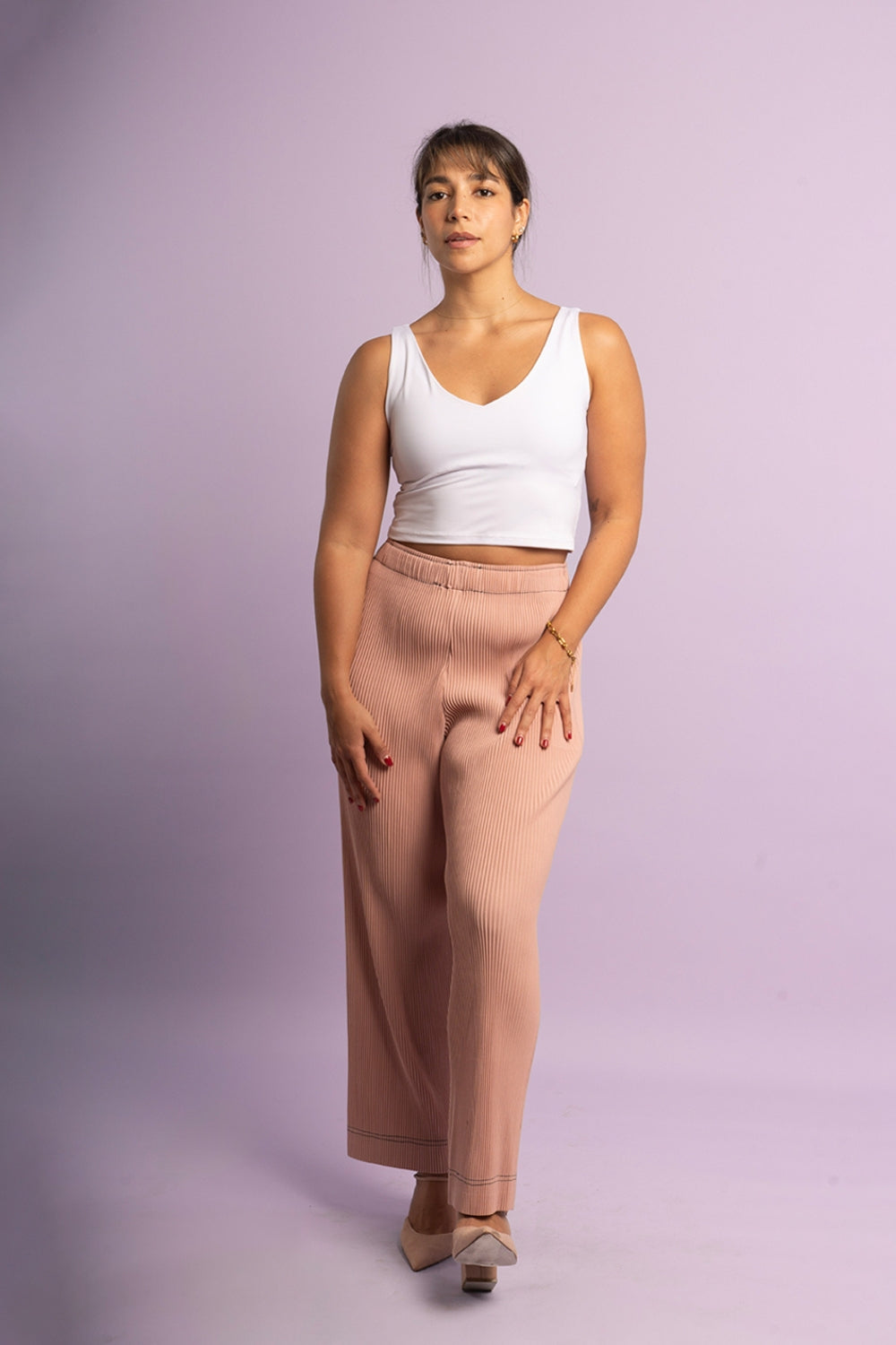 PANTALON RENÉ - ROSADO