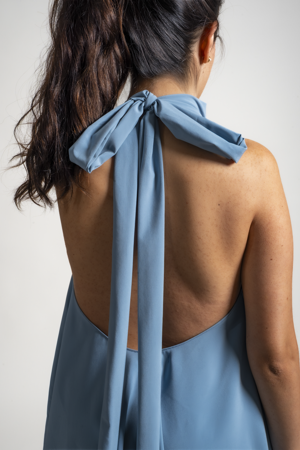 VESTIDO DANNA - AZUL ACERO