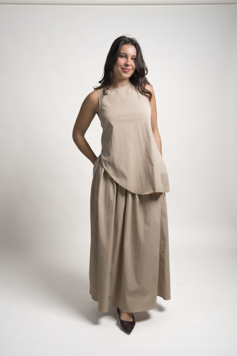 CONJUNTO ELISA - BEIGE