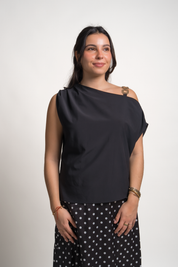 BLUSA ROXI - NEGRO