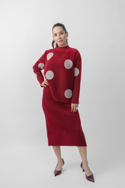 FALDA VERA - ROJO