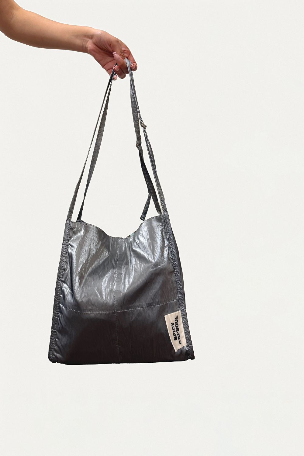 BOLSO ESTRELLA - PLATEADO - Gallery 1