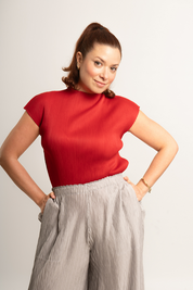 BLUSA ALINA - ROJA