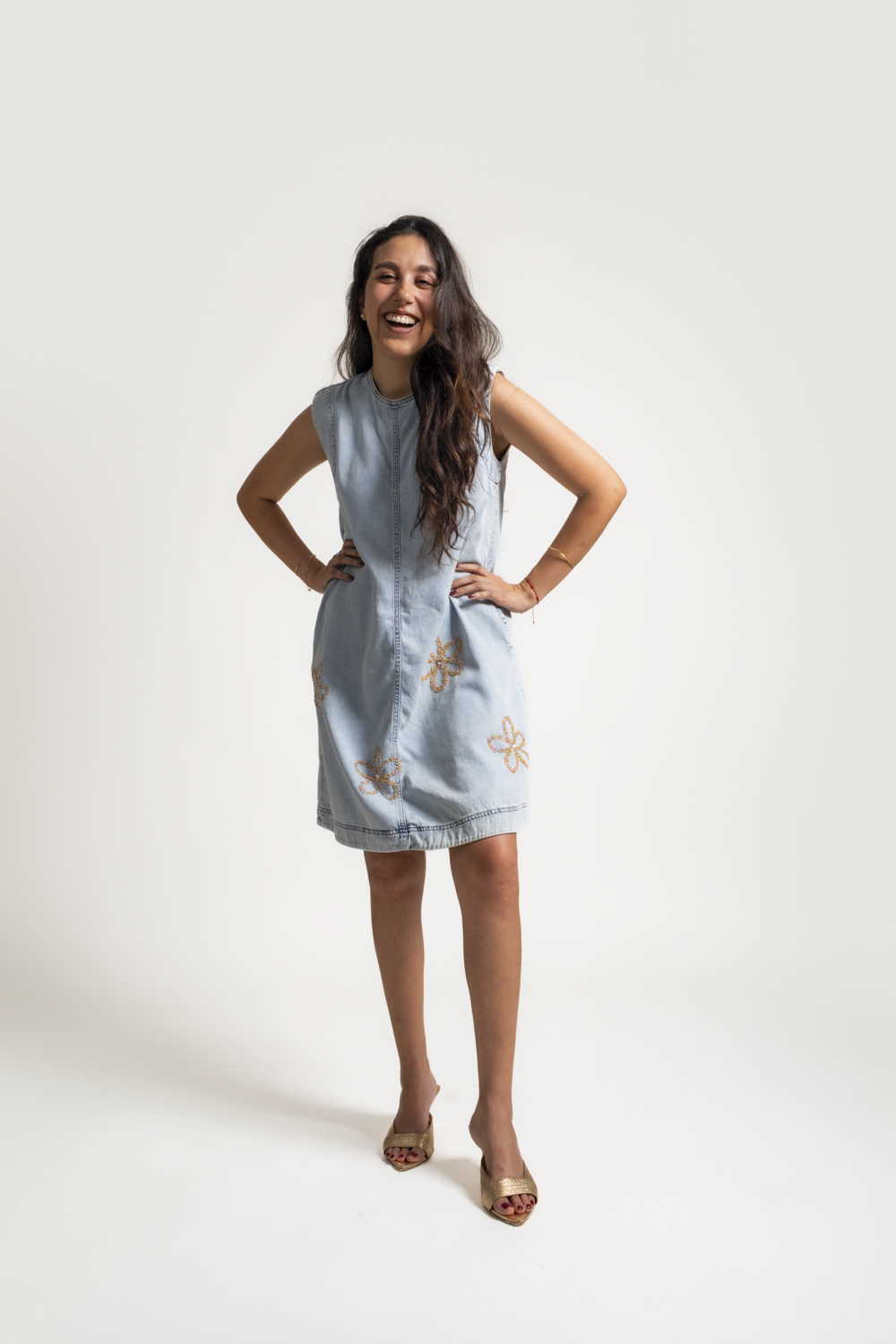 VESTIDO LIDIA - CELESTE