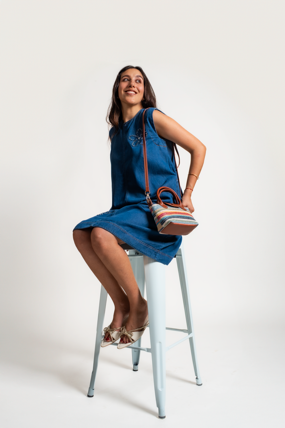 CARTERA VIOLETA - MULTICOLOR