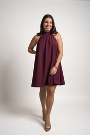 VESTIDO DANNA - BORGOÑO