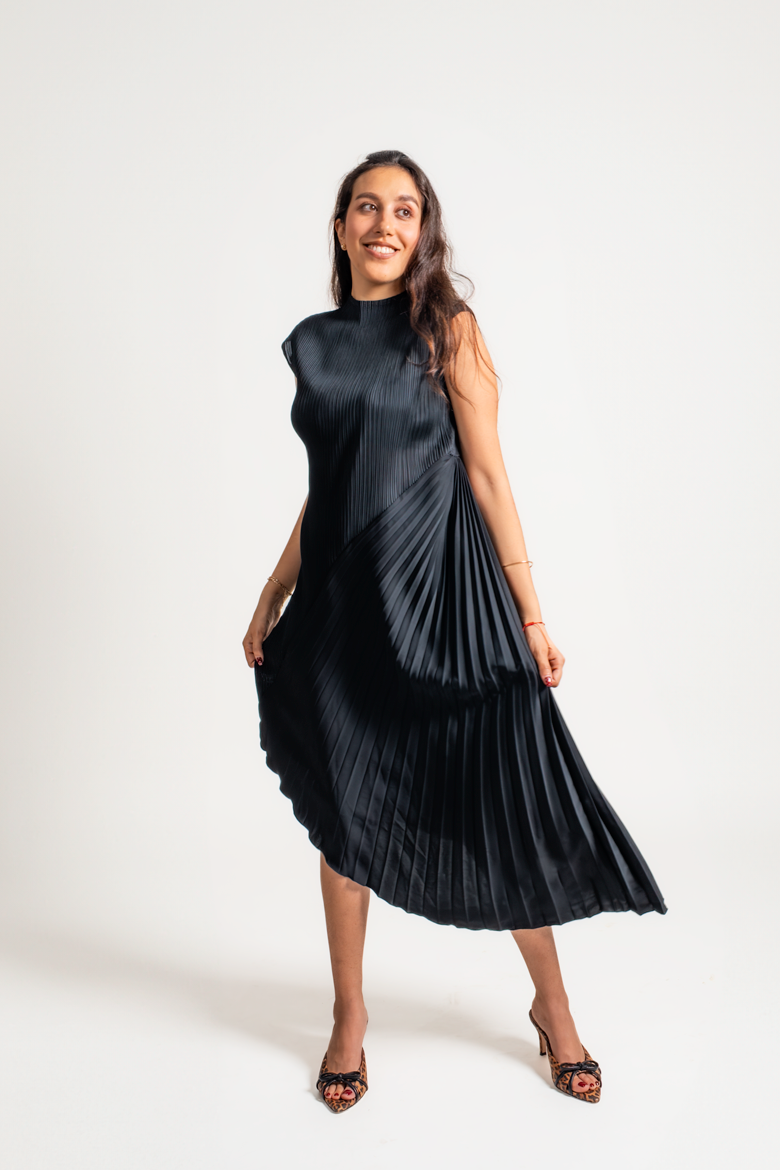 VESTIDO MAIA - NEGRO