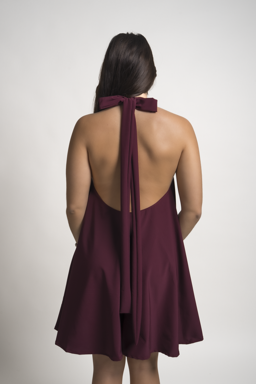 VESTIDO DANNA - BORGOÑO