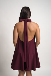 VESTIDO DANNA - BORGOÑO