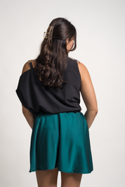 FALDA ALEXANDRA - VERDE ESMERALDA