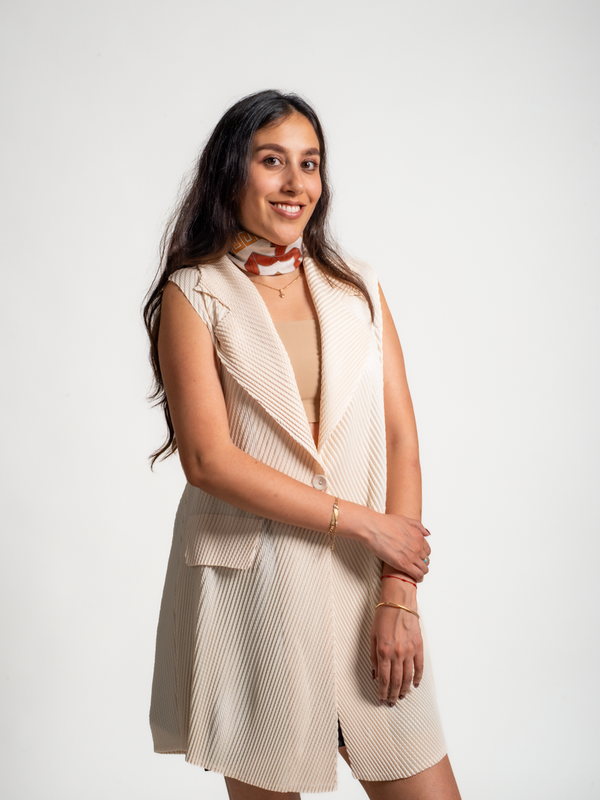 CHALECO MOANA - BEIGE