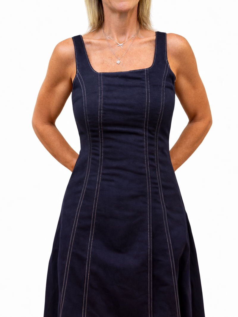 VESTIDO JULIA - AZUL - Image 4
