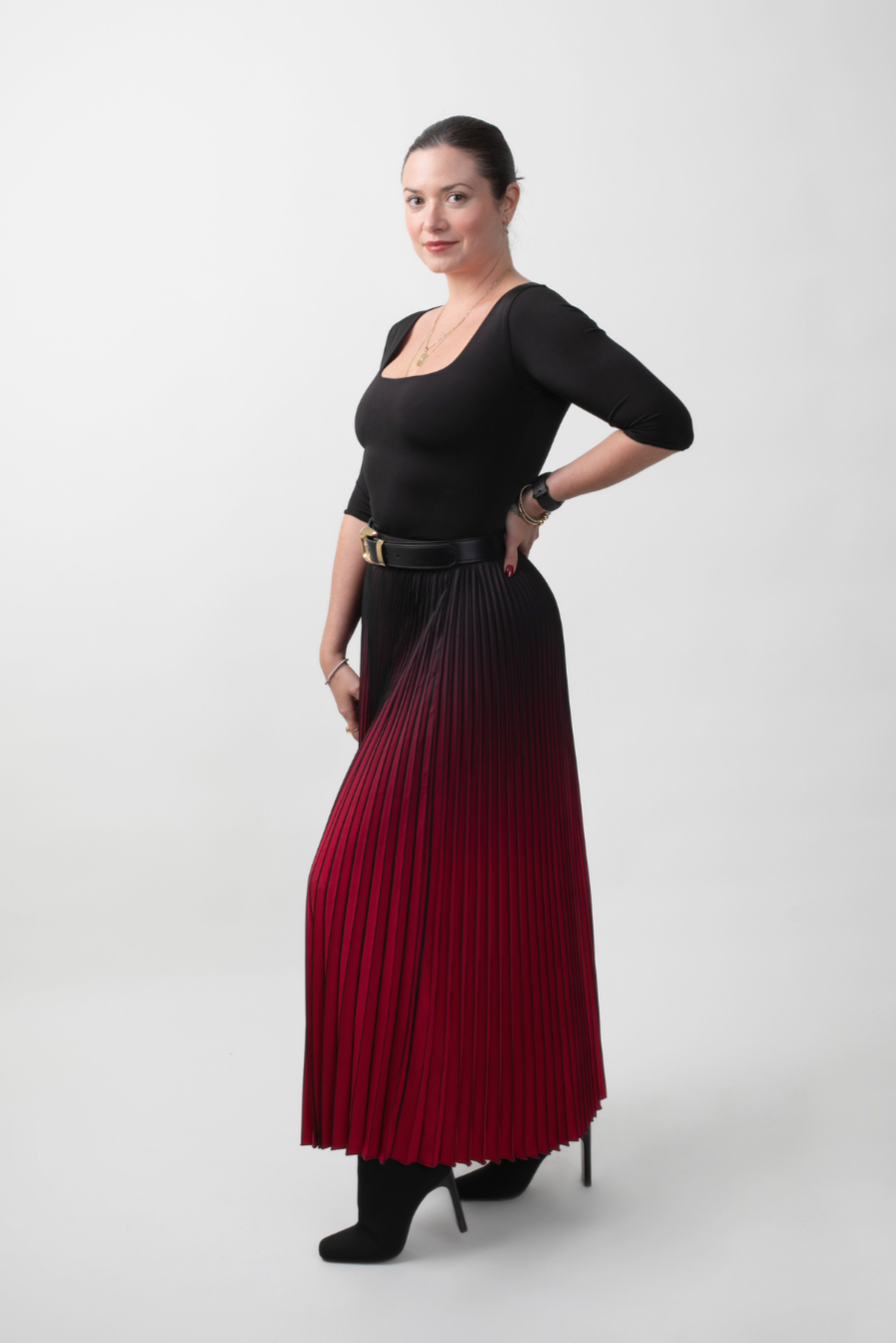 FALDA ANGELINA - ROJO