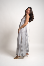 VESTIDO JESSICA - POLKA DOTS BLANCO