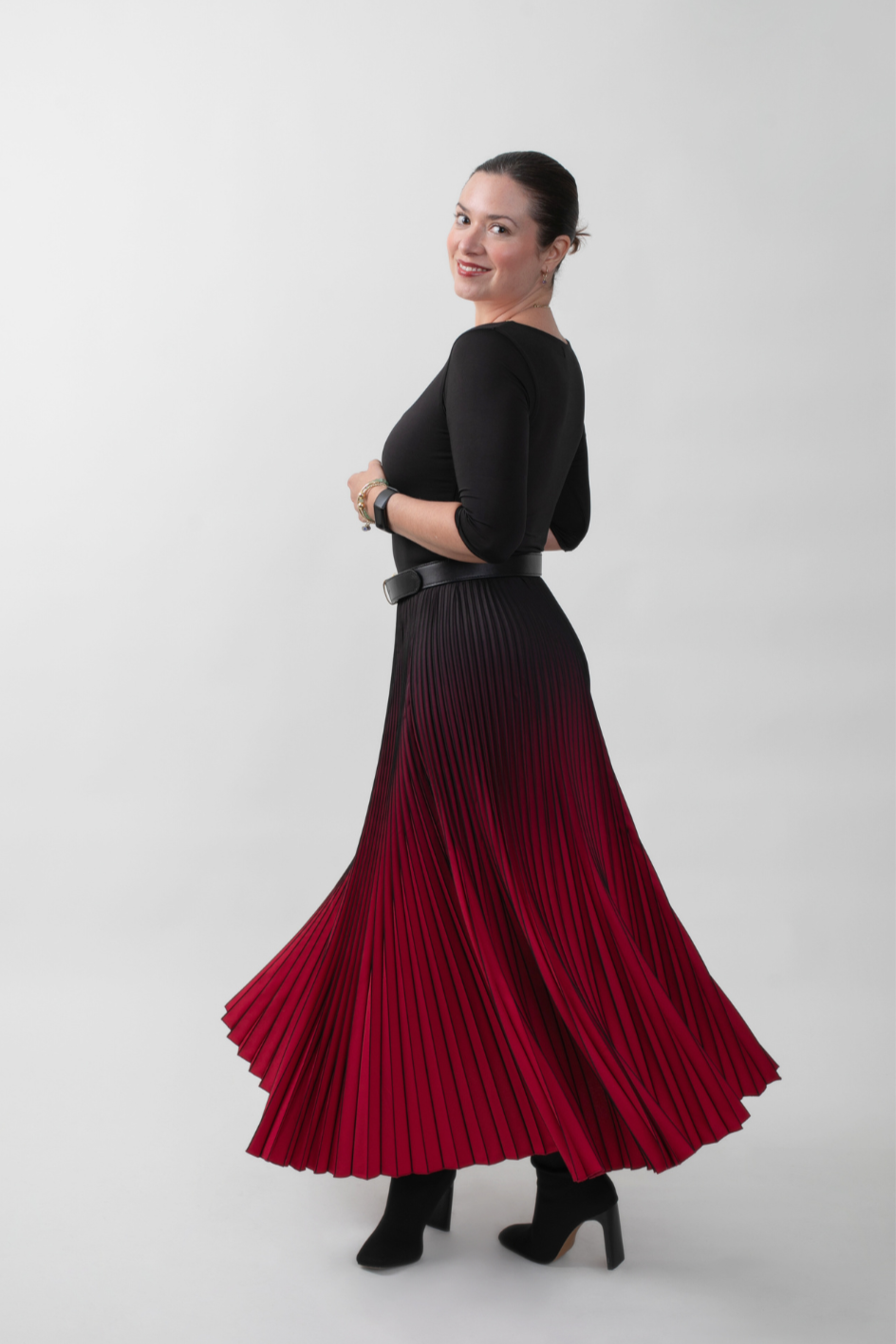 FALDA ANGELINA - ROJO