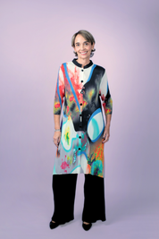 BLUSA LARGA VANIA - NEGRO