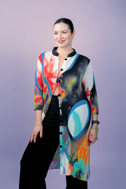 BLUSA LARGA VANIA - NEGRO