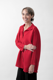 BLUSA LARGA AMARA - ROJO