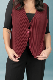 CHALECO CLARA - BORGOÑO