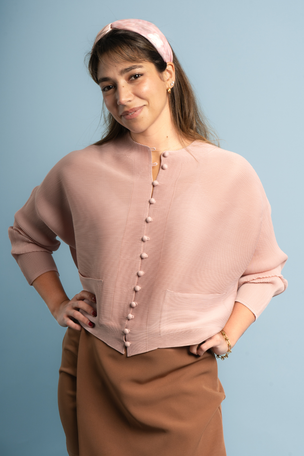 CHAQUETA ESPERANZA - ROSADA
