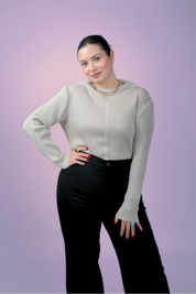 BLUSA ESENCIA - BEIGE