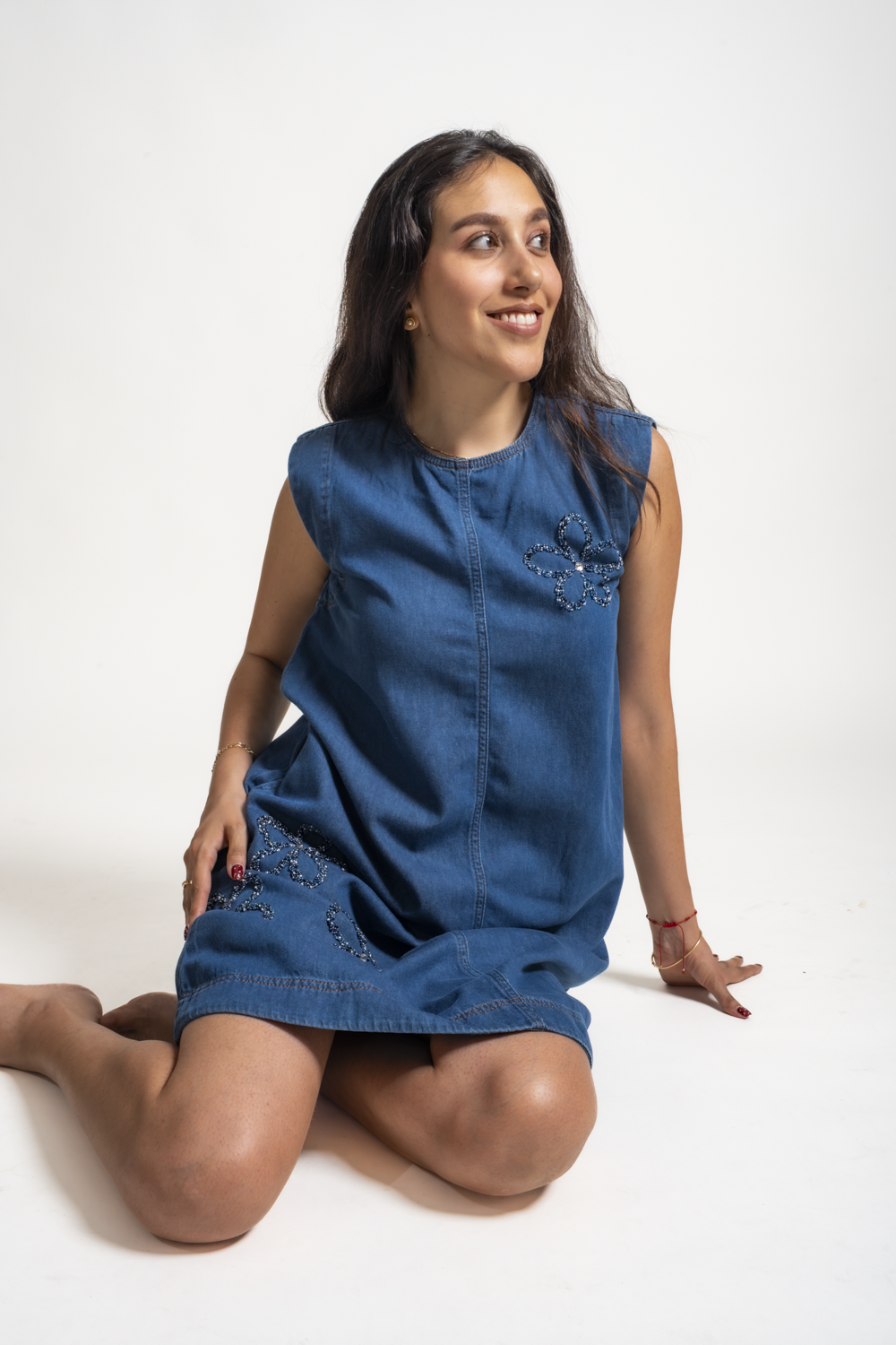 VESTIDO LIDIA - AZUL - Gallery 4
