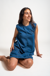 VESTIDO LIDIA - AZUL