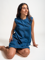 VESTIDO LIDIA - AZUL - Thumbnail 4