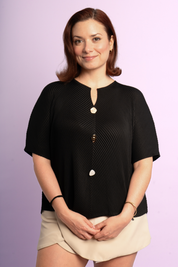 BLUSA CALISTA - NEGRA