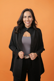 BLUSA LARGA AMARA - NEGRO