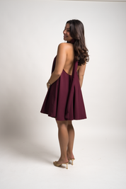 VESTIDO DANNA - BORGOÑO