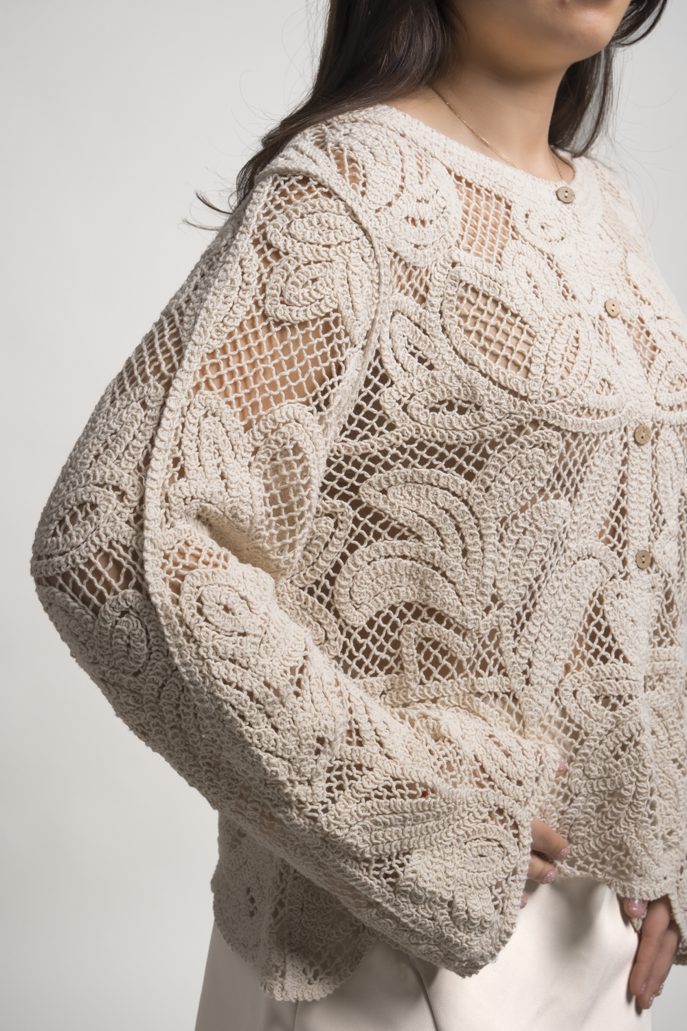 CHAQUETA EMILIA - BEIGE - Gallery 3