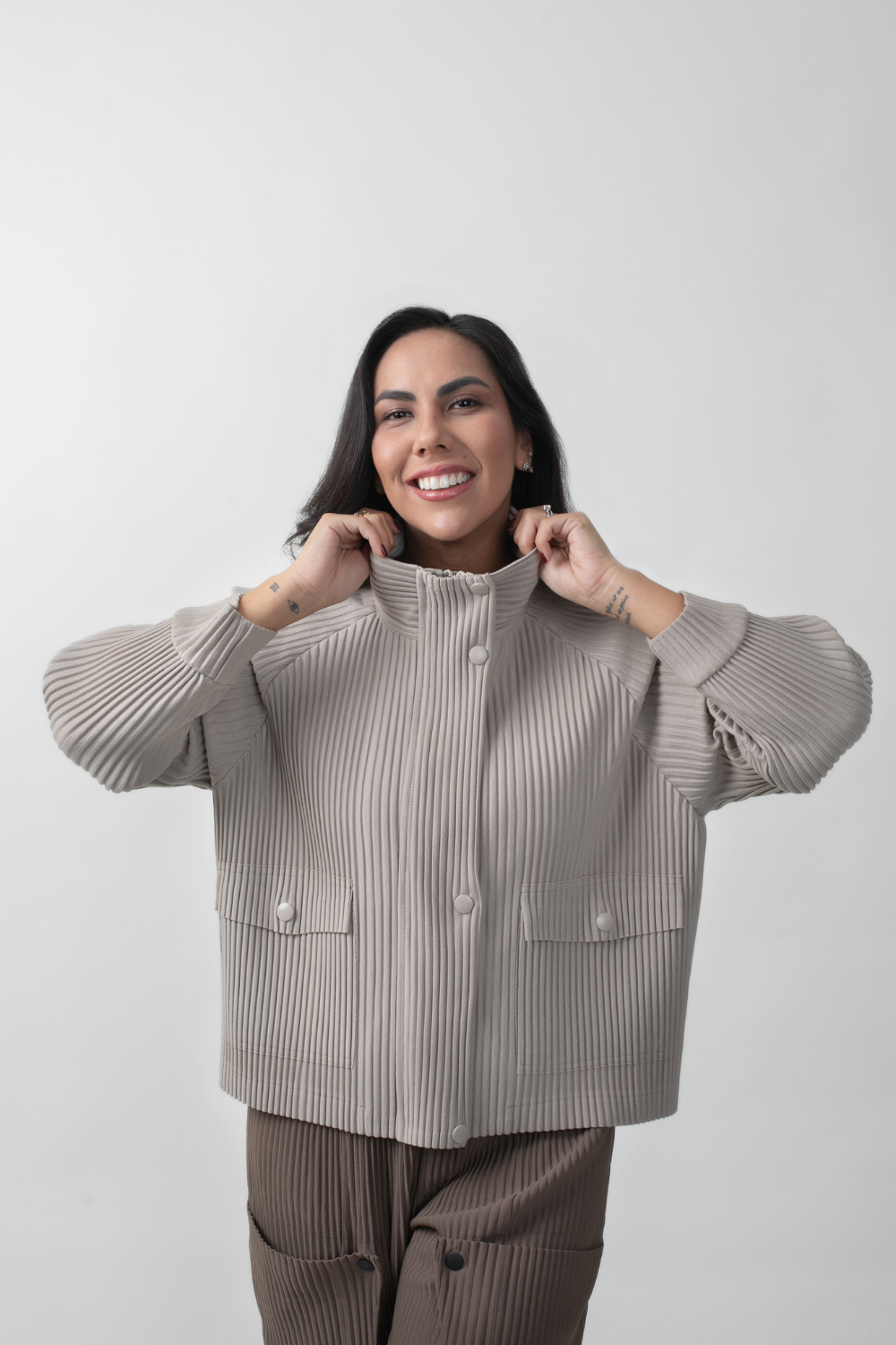 CASACA AURA - BEIGE
