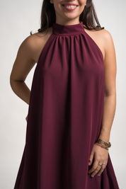 VESTIDO DANNA - BORGOÑO