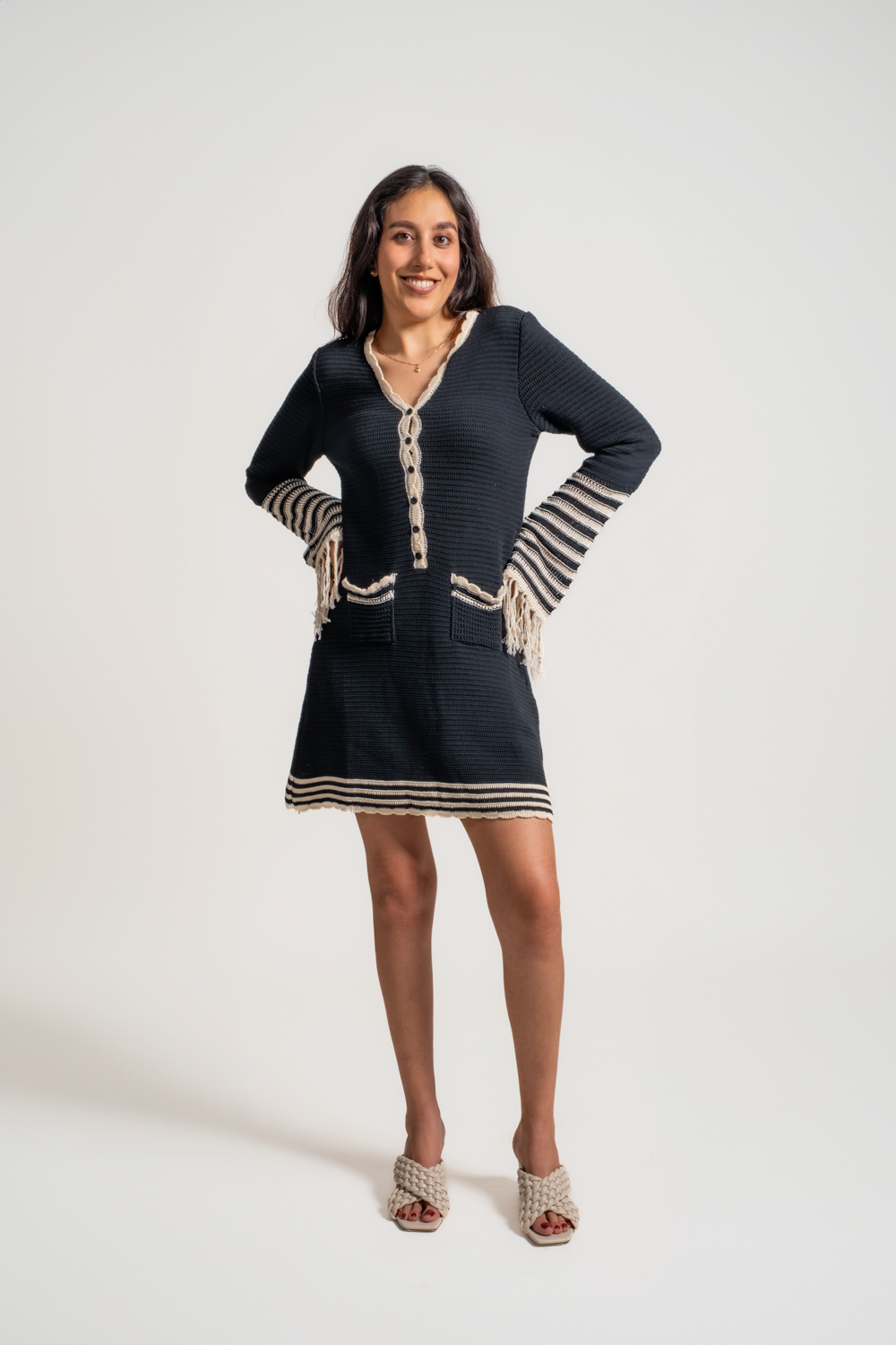 VESTIDO CARMEN - NEGRO