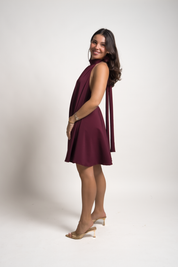 VESTIDO DANNA - BORGOÑO